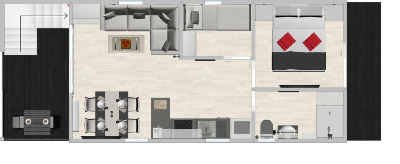 הוילה PUY House Boat - Floating House Astrid מראה חיצוני תמונה